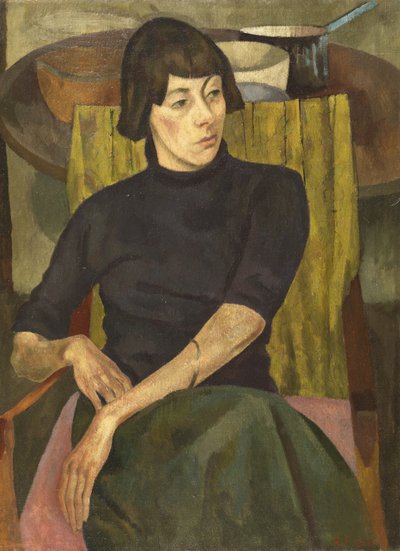 Porträt von Nina Hamnett, 1917 von Roger Eliot Fry